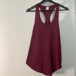 Maroon Racerback Tank Top